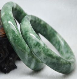 5662mm Chinese style Guizhou jade handmade jade bracelet with cericate4900521