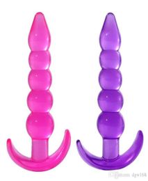 Jelly Silicone Sexy Accessories Beginner Erotic Toy Anal Plug SM Adult Sex Toys for Men Women1322834