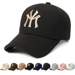 Ball Caps Unisex Shoulder Hat Truck Hat Baseball Hat Embroidered Adjustable Dad Hat Sports Hat Classic Cotton Hat T240429