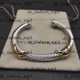 David Yurma Bracelet DY Bracelet Designer Cable Bracelet Fashion Jewelry for Women Men Gold Silver Pearl Head Cross Bangle Bracelet Dy Jewelry Man Christmas Gift 216