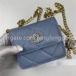 Fashion style womens Cross body Shoulde bag Fashion casual bags Card Holders classic chain Coin Purses women's Luxury Key Wallets 1712