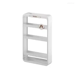 Kitchen Storage Non Perforated Wall Mounted Shelves For Storing Multiple Layers Of Household On Walls