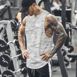 Men's Tank Tops Still Willing Follow Freedom Print Camouflage Mens Fitness Sport Sleeveless Mesh Shirt Gym Bodybuilding Quick Dry Vest