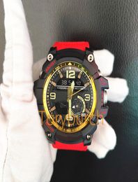 RED New Arrival series Dual display Watches Luminous sports casual student all functions work auto light Watch Reloj Hombre wristw4839862