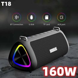 Portable Speakers Portable Bluetooth speaker Soundcore IPX7 waterproof Bluetooth speaker suitable for PC Boombox subwoofer music box with TFUSB J240505