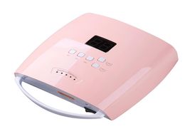 Rechargeable Nail Lamp with Handle Wireless Nail Oven Glue Baker Gel Polish Dryer Manicure Light Professional Nail UV LED Lamp 2205971199