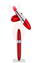 Vibrators Sourcion Powerful Waterproof Mini Lipstick Vibrator Stimulate Clitoris Adult Sex Toy For Women Relaxing Sexual4856834