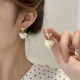 Stud Earrings Fashionable Heart-shaped Jewellery For Ladies Women