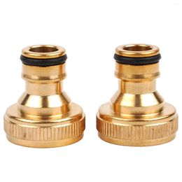 Kitchen Faucets Garden Hose Quick Connect Water Fitting 3/4" To 1/2" Inches Brass Faucet Adapter Co Female And Male Connector