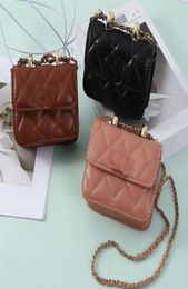 2022 New children shoulder handbag fashion mini chain square bags girls purse good selling3326517