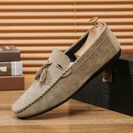 Casual Shoes Men's Comfortable Classic Loafers For Men Crocodile