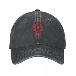 Ball Caps The Bloody Horde Logo Classic T Shirt Cowboy Hat Luxury Sunscreen Male Women'S