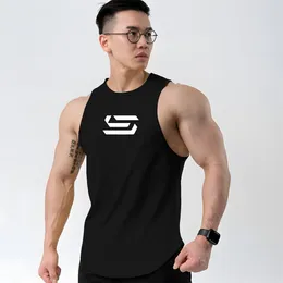 Men's Tank Tops Summer Men Sportswear Outdoor Workout Running Sport Basketball Quick-drying Fitness Singlets Breathable Vest