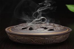 Large Coil Aroma Censer Ceramic Mosquito Incense Burner Living Room Office Incense Stick Holder Home Decoration Ornaments8081895