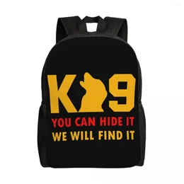 Backpack Customised Cool K9 Dog Backpacks Women Men Basic Bookbag For School College Bags