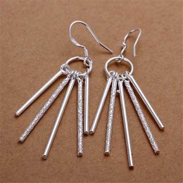 Dangle Chandelier 925 Sterling Silver Earring Drop Charms Beautifully Five Column Hot Sell Fashion Jewelry Wild Party Free Shipping Gifts H240504