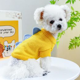 Dog Apparel Small Sweater Winter Autumn Cat Warm Clothes Pet Cute Desinger Knitwear Puppy Fashion Pullover Chihuahua Poodle Yorkshire