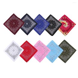 Scarves Men Women For Graffitin B-Boyin Sports Paisley Neck Wrist Band Hip Hop Bandana Handkerchief Square Scarf