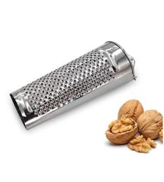 Manual Nutmeg Mills Grinder Grater Stainless steel mini cheese lemon garlic ginger citrus chocolate cinnamon grating powder kitche7050135