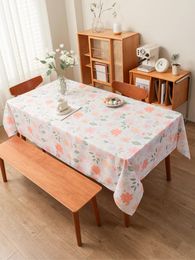 Table Cloth 1 Piece Of Floral Tablecloth Waterproof Suitable For Restaurants Etc