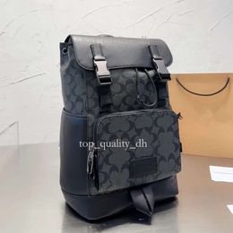 New Hot Designer Backpack Men And Women Fashion Backpack Book Bag Classic Old Flowers Drawstring Clip Open And Close Jacquard Leather Sc 8347