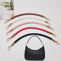 304060cm Smooth Leather Bag Handle DIY Replacement Purse Women Short Straps For Handbag Accessories Bags Belt Band 240429
