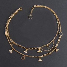 Fashion Chokers Pendants Necklaces Jewellery bracelet for lady Women Party Wedding Lovers gift engagement with box NRJ3101883