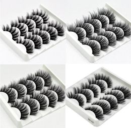 150 Pairs Transparent False Eyelashes Messy Cross Thick Natural Fake Eye Lashes Makeup Tips Bigeye Long False Eye Lashes5274579