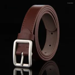 Belts Elegant Men's Belt Business Fashion Alloy Square Needle Buckle Versatile Daily Decoration Jeans Trousers Casual