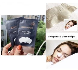 Nose Pore Cleansing Strips Blackheads Pimple Patch Nasal Membrane Shrinkage Beauty Glazed Makeup Tool Blackhead Acne Remover Strip3999872