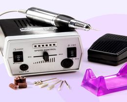 3500020000RPM Electric Nail Drill Machine Manicure Pedicure Machine 6 Milling Cutters Accessories Nail Files Manicure Tool Kits7219493