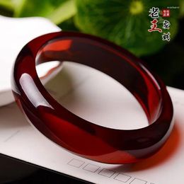 Bangle One-Piece Delivery Live Broadcast Supply Gift Blood Amber Bracelet Original Stone Chicken Red Female