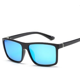 HD Polarized Men Sunglasses brand Retro Square Sun Glasses Accessories Unisex driving goggles 182w