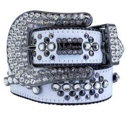 Designer 2022 Belt Simon Belts for Men Women Shiny diamond belt white cintura uomo boosluxurygoods 50003473342