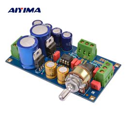 Amplifiers AIYIMA NE5532 Preamp Amplifiers Tone Audio Board Musical Fidelity Fever Preamplifier Volume Tone Control Board