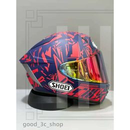 Designer Full Face Shoei X15 Red ANT MARQUEZ 93 Motorcycle Helmet Anti-Fog Visor Man Riding Car Motocross Racing Motorbike Helmet-Not-Original-Helmet 371