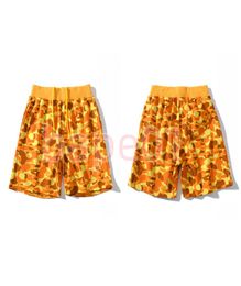 Mens Fashion Shorts Man Summer Orange Camouflage Printing Short Pants High Quality Beach Shorts Asian Size M2XL8950616