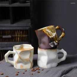 Mugs Irregular Shaped Ceramic Cups High Aesthetic Value Coffee Supply Of Coarse Water