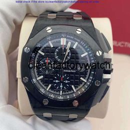 audemar watch apwatch Audemar pigeut Piquet Luxury Designer Watches Apsf Royals Oaks Wristwatch Series Black Ceramic Automatic Mechanical Watch Mens 26400au pige