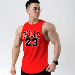 Men's Tank Tops Men Clothing Sleeveless T Shirt Sportswear Summer Quick-drying Gym Basketball Workout Fitness Vest Outdoor Singlets