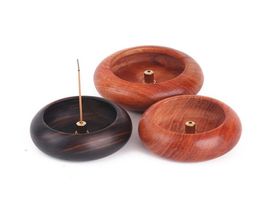 4Holes Incense Burner Holder 1 Hole Mini Round Incense Stick Buddhist Statue Censer Plate For Sticks Cone Supply8321330