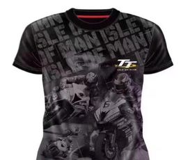 Isle of Man TT racing Tshirt summer motorcycle riding shortsleeved racing culture fans shirt offroad speed drying1826814