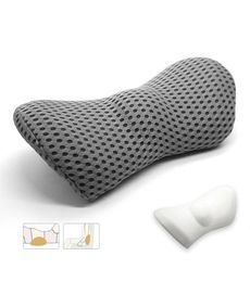 Breathable Memory Foam Physiotherapy Lumbar Pillow Bed Sofa Office Sleep207t6154894