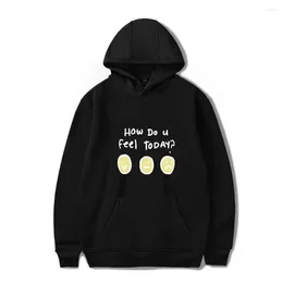 Men's Hoodies Y2KDerk-Women's Velvet Moletom Slap Hip-Hop Kpop Derk Outono Inverno Roupas 2024