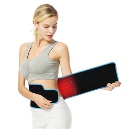 Far infrared heated weight fat loss light belt infared 660nm 850nm led red light therapy belt for pain relief