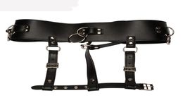 PU Leather Bondage Restraints Harness Strapon Sex Toy Forced Orgasm Belt Female Belt Magic Wand Holder Sex Toys6717603