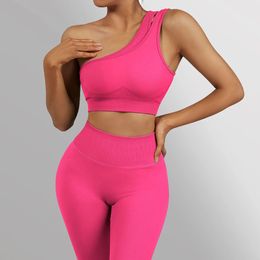 Yoga Set Women Sleeveless High Waist Workout Outfits Gym Wear Fitness Sports Suits Tracksuit Sportswear Clothing 240425