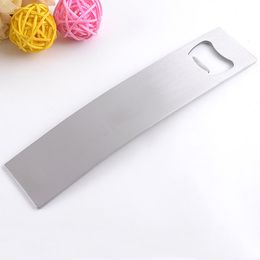 Stainless Steel Bending Openers Non-slip Drink Wine Can Bottle Opener Hanging Beer Opener Kitchen Bar Party Portable Supplies TH1429