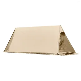 Tents And Shelters Outdoor Ultralight Camping Tent Survival Bungalow Waterproof Pyramid Shelter For 2-3 People Hiking Hunting Fishing