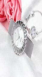 Woman luxury watches fashion lady dress Rhinestone simple quartz wrist watches crystal 36MM stainless steel Milan montre feminino 6190133